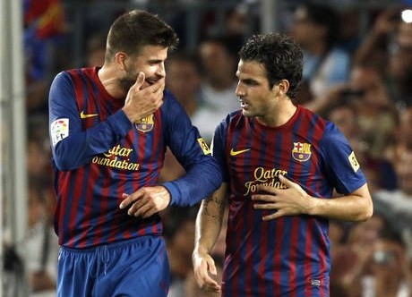 Barca Jumpa Leverkusen, Fabregas & Pique Senang