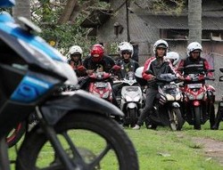 Ribuan Bikers Ramaikan Bikers Day di Gunung Bromo