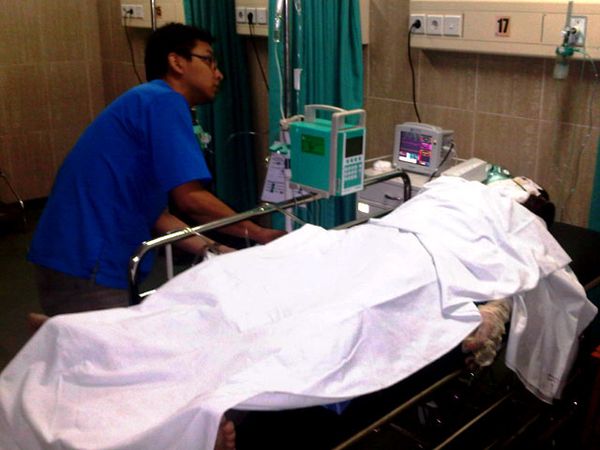 PNS Polresta Samarinda Dibakar Suaminya