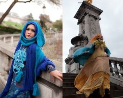 8 Busana Muslim Indonesia Beredar di Paris