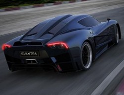 Evantra, Supercar Italia Bertenaga 603 Hp