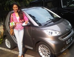 Nadine Zamira, Pilih Mobil yang Irit dan Tidak Rewel