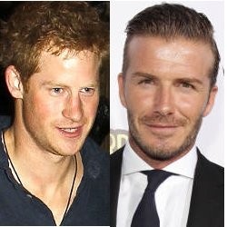 Pangeran Harry Pesta Bareng David Beckham