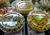 Jelang Natal, Penjualan Kue Kering Laris Manis 