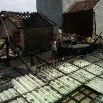 Rumah Milik Warga Perak Dibakar Anak