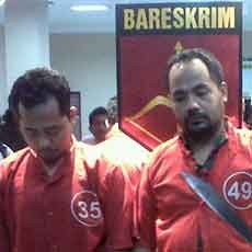 Dua Perampok Spesialis Nasabah Bank Diringkus