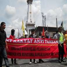 Rakyat Anti Tambang Yogya Tuntut Kapolda NTB & Kapolres Bima Dipecat
