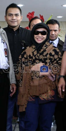 Nunun pun Sudah Bisa Tersenyum