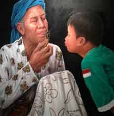 Ekspresi Ungkapan Hati Terkandung Dalam Lenthero Art