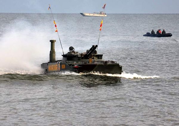 TNI AL Gelar Latihan Perang