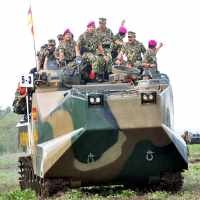 Kasad, Kasau & Kapolri Dikukuhkan Jadi Warga Kehormatan Marinir