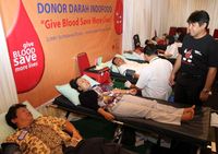 Aksi Donor Darah di Penghujung Tahun
