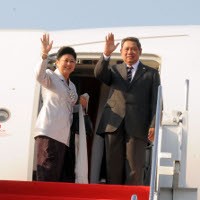 SBY dan Bu Ani Rayakan Pergantian Tahun di RSPAD