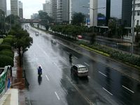 Libur Tahun Baru, Thamrin-Sudirman Lengang
