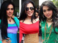 Warna-warni Gaya Syahrini Sepanjang 2011