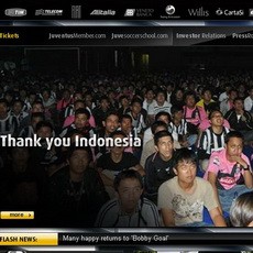 Salam Juve untuk Tifosi di Indonesia