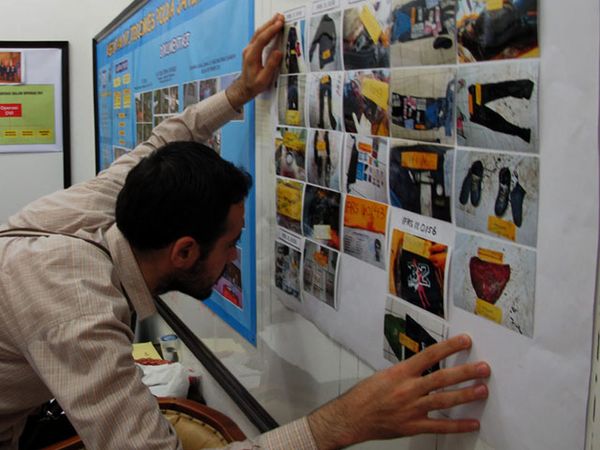 Foto-foto Imigran Korban Kapal Tenggelam