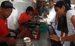 Termehek-mehek di Kerajinan Perak Kotagede