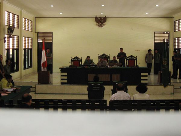 AAL Jalani Sidang