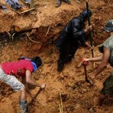 Longsor Landa Filipina, 25 Orang Tewas & 100 Hilang