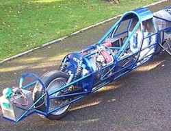 Motor Gila Berkecepatan 724 Km/Jam!