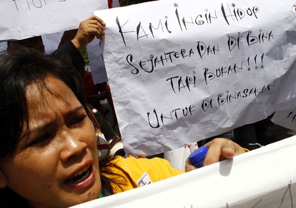 Pedagang Tuntut Keadilan