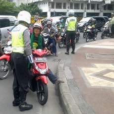 Suporter Persebaya Dirazia, 35 Motor Milik Bonek Diamankan