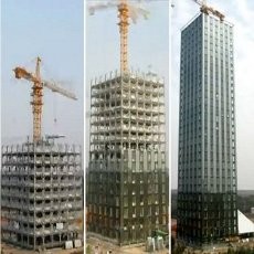 Wow! China Bangun Hotel 30 Lantai Hanya Dalam 15 Hari