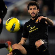 Fabregas Cetak Gol ke-100 Barca di Musim ini