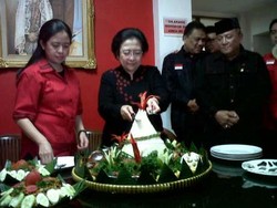 PDIP Ultah ke-39, Megawati Pesan 5 Hal