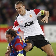 Vidic, Messi-nya MU