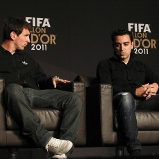 Xavi Senang Messi Membagi Gelar dengan Dirinya