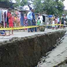 Penyebab Tanah di Lasem Amblas Misteri, Pemkot: Itu Wilayah BBWS Brantas