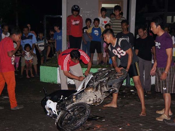 Penangkapan Pencuri Motor