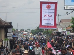 Polisi Pantau Ketat Aksi Perangkat Desa di Kartosuro