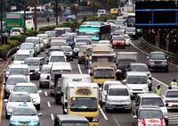 Macet Total Akibat Demo DPR