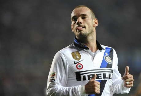 Inter Bisa Mainkan Sneijder di Derby Milan