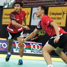 Ahsan/Bona & Kido/Hendra Lolos