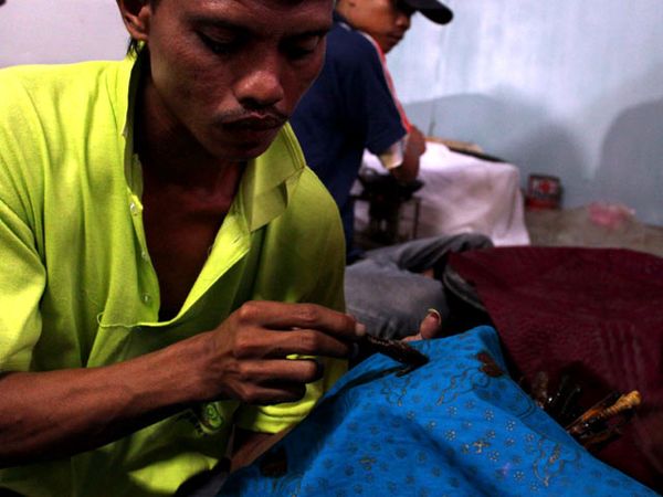 Dari Balik Penjara Pamekasan Mereka Membatik