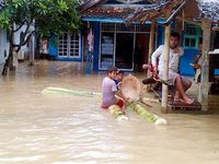 Ribuan Rumah di Banten Kebanjiran