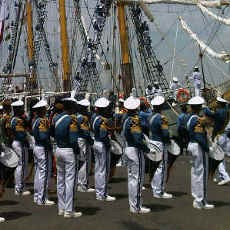 KASAL Lepas Pelayaran Terakhir KRI Dewa Ruci