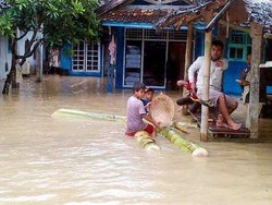 Banjir di Banten Mulai Surut, 3 Orang Tewas 