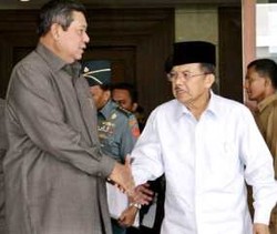 Presiden SBY Bertemu JK di Kantor Presiden