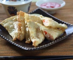 Resep Udang: Pangsit Udang Pedas