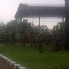 Satpol PP Siap Bubarkan Pendemo dari Pulau Padang di Depan DPR