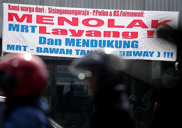 Warga Fatmawati-Pangpol Tolak Jalan Layang