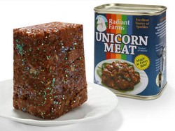 Sudah Bisa Dibeli, Daging Unicorn Kalengan!