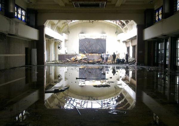 Pasca Kebakaran, Balai Pemuda Belum Tersentuh