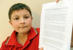 Surat Bocah yang Sembuh Kanker: Saya Tahu Saya Tidak akan Mati