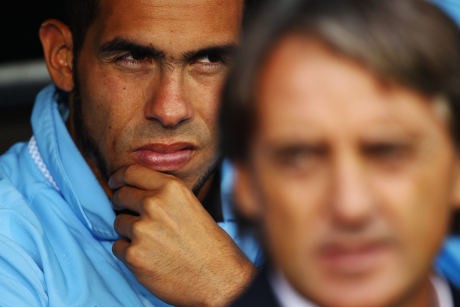 Mancini Berharap Saga Transfer Tevez Cepat Tuntas